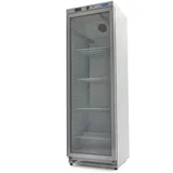 Weißer 400-Liter-Kühlschrank mit Glastür - Maxima Maxima