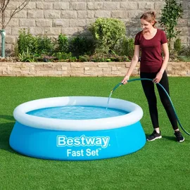 BESTWAY Fast Set Aufstellpool ⌀ 183 x 51 cm Blau