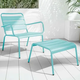 Oviala Relaxsessel 64 x 60 x 72 cm türkis