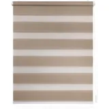 Lichtblick Duo Rollo / Doppelrollo Klemmfix 100 x 150 cm taupe
