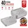 Tepro Grillschale 34 x 23 cm Aluminium silber