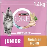 Purina One Katzenfutter Junior reich an Huhn 1,4 kg  Katzenfutter