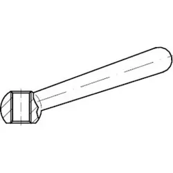 DIN 99 A2 N125 M16 geneigt m. Gewinde HP
