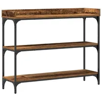 VidaXL Konsolentisch Altholz 100x30x80 cm und Stahl
