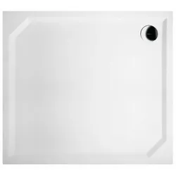SARA Duschwanne 100x90x4cm weiss