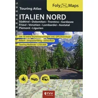Touristik-Verlag Vellmar FolyMaps Touring Atlas Italien Nord 1:250.000