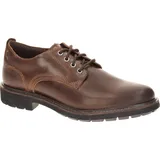 CLARKS Batcombe Tie Schuhe Dark Tan Lea 46