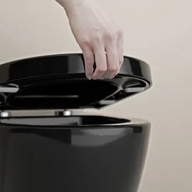 Bernstein WC-Sitz U1002 Schwarz mit LED-Beleuchtung