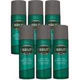 Brut Deodorant Spray 6 x 200 ml