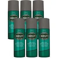 Brut Deodorant Spray 6 x 200 ml