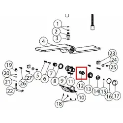 SAT Ersatzteil NDSATPIPE12