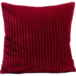 Gözze Kissen FINO (BL 50x50 cm) - rot - BL 50x50 cm