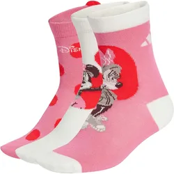 3er Pack adidas x Disney Minnie Maus Socken JH3267 - off white/pink fusion/pink fusion 34-36