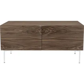 WoodMan Sideboard 120 x 65 x 48 cm Nussbaum / Braun