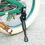 Fahrrad Ständerfuß Fahrradständer Kinder 12 Zoll - Fahrrad Ständer Seitenständer Fahrrad Fahrradständer Kinder Fahrradständer Kinderfahrrad(Schwarz)