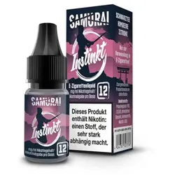 Instinkt 10ml Liquid by Samurai Vaping 12mg / 10ml