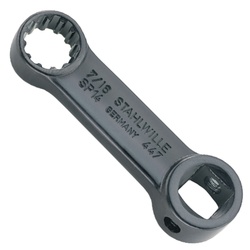 STAHLWILLE 447aSP 1/4" Spline-Drive Adapter Antrieb 10mm (3/8") - 02480016