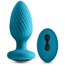 Vibrierender Analplug NS Novelties Inya grün