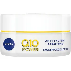 Nivea® Face Q10 Power Anti Falten + Straffung Tagespflege Tagescreme 50 ml Unisex 50 ml Tagescreme