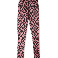 O'Neill O ́neill Outdoor Active Leggings - Pink Checkboard