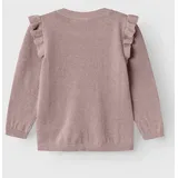 NAME IT Strickjacke MMFabinne (1-tlg) Rüschen lila 86 EU