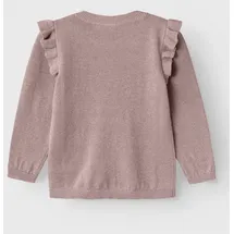 NAME IT Strickjacke MMFabinne (1-tlg) Rüschen lila 86 EU