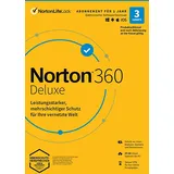 NortonLifeLock Norton 360 Deluxe - 1 Benutzer 3 Geräte Jahr 50GB Cloud-Speicher (PC, iOS, MAC, Android)