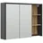 100 cm anthrazit/eiche