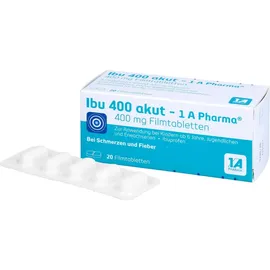 IBU 400 akut 1A Pharma Filmtabletten 20 St