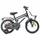 vidaXL Kinderfahrrad 16 Zoll grau