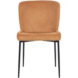 Beliani Esszimmerstuhl 2er Set Orange