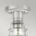 Quoizel Mixon 1 E27 14 x 27,1 cm gebürstetes Nickel