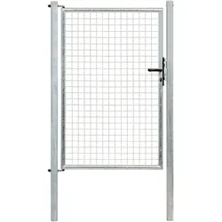 Gust. Alberts GmbH & Co. KG Gartentor einflügelig feuerverzinkt, 1.500 mm