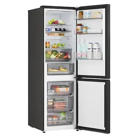 LG GBBS312BEV Kühl-Gefrierkombination (333 l, 1860 mm hoch, Schwarz)