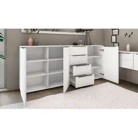 borchardt Möbel Highboard »Tom«, Breite 200 cm weiß