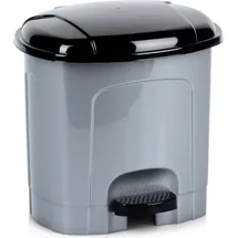 northix Tretmülleimer 3 l Grau