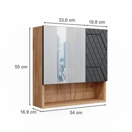 Vicco Irma 54 cm anthrazit