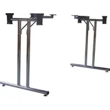 BMB Klapptisch-Gestell CR pol.H.710-715mm Befestigungsschrauben BMB