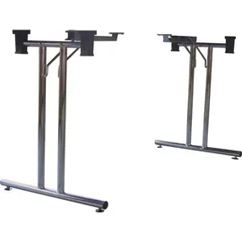 BMB Klapptisch-Gestell CR pol.H.710-715mm Befestigungsschrauben BMB