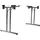 BMB Klapptisch-Gestell CR pol.H.710-715mm Befestigungsschrauben BMB