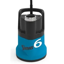 Jung Schmutzwasserpumpe Simer 6 OD6601G-06 230 V, 10 m mit Schuko Stecker