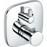 Kludi Amba Fertigmontageset 538300575 Unterputz Wannen Thermostat, chrom