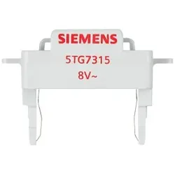 Siemens 5TG7315 DELTA Schalter und Taster LED-Leuchteinsatz für Kontroll-Funktion 8V/50Hz, rot