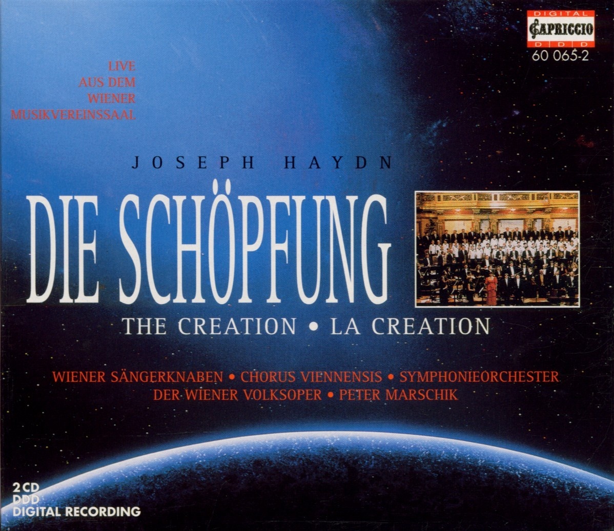 Die Schöpfung (Ga) - Wiener Sängerknaben  Marschik. (CD)