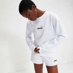 ELLESSE Damen Sweatshirt Svetlana Sweatshirt, White, 12