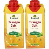 Alnatura Bio Orangensaft, 330ml (Packung mit 2)