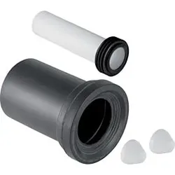 Geberit Wand WC Anschlussgarnitur 152426461 Durchmesser 90mm, 185mm, PE