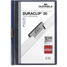 Durable Schnellhefter Duraclip A4 Blau 25 St.