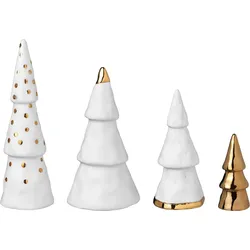 Winter Forest Weihnachtsfiguren goldfarben 4 St.