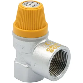 CALEFFI Sicherheitsventil 1/2 Zoll x 3/4 Zoll 8 bar